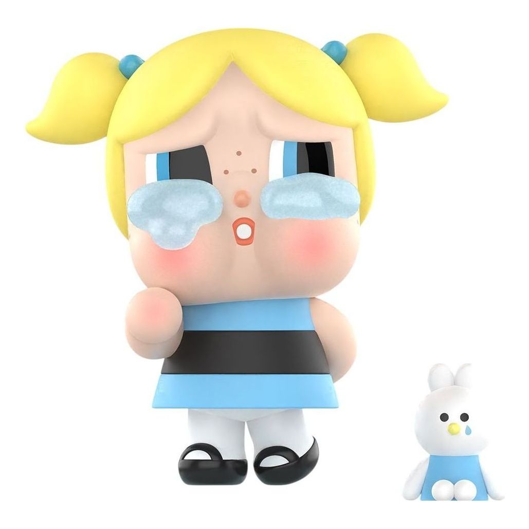 Pop Mart x Powerpuff Girls CryBaby Vinyl Figures 'Bubbles'  PPMT-2403-0009-656563250