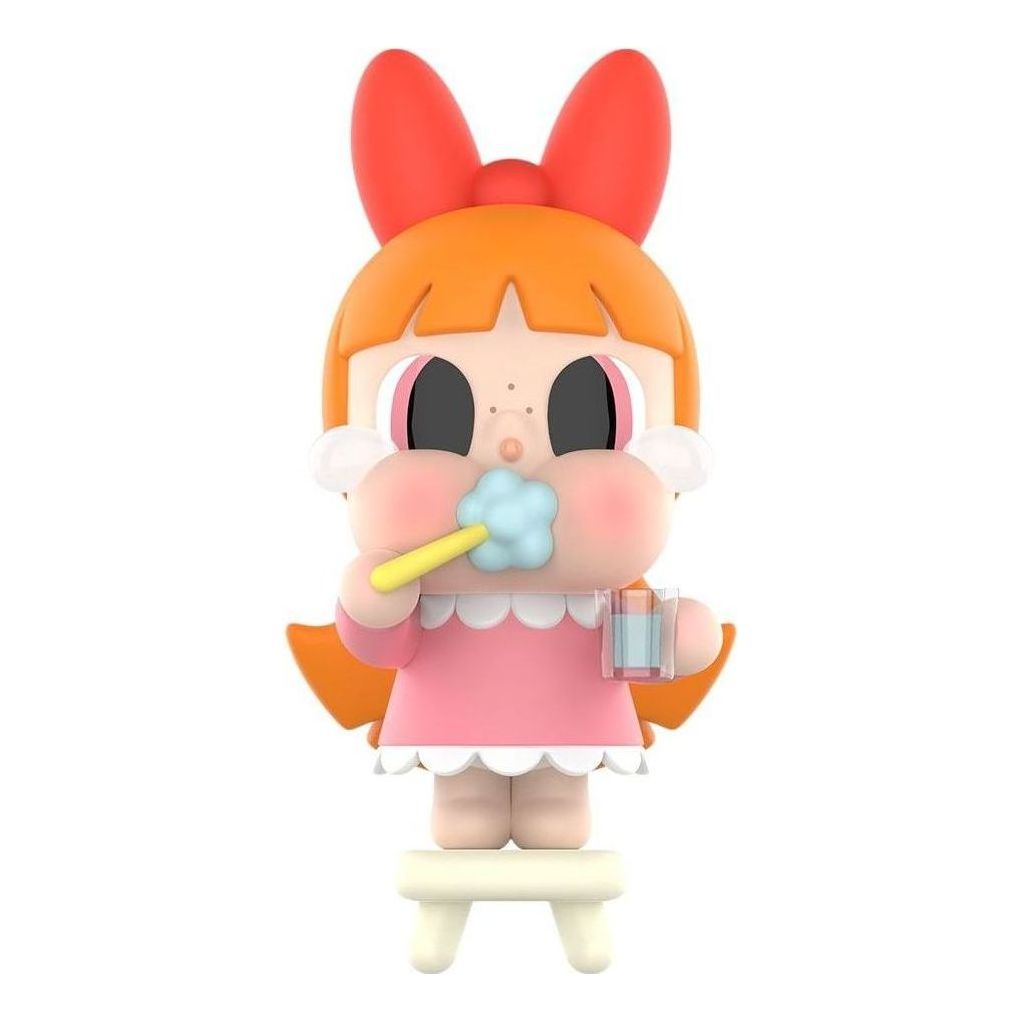 Pop Mart x Powerpuff Girls CryBaby Vinyl Figures 'Brushing Teeth Blossom' PPMT-2403-0009-656563260