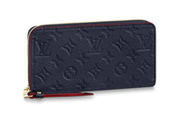 LOUIS VUITTON CLÉMENCE Series Wallets Male Blue