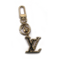 LOUIS VUITTON Bag Charm Key Holder Lv Facettes