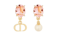 DIOR Earrings Women's Pink