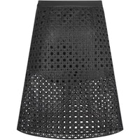 DIOR FW24 Casual Long Skirt Women's Black