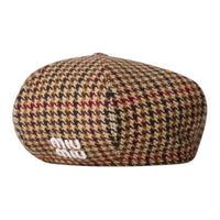MIU MIU Wool Berets Women's Army Green