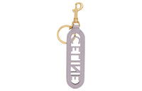 CELINE Smooth Cow Leather Key Ring Pendant Bag Accessory Women's Light Lilac