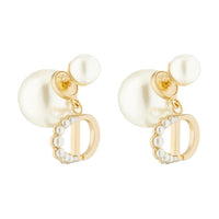 DIOR Metal Earrings Women's Gold