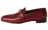 HERMES Paris Loafers Women's Hermes Red