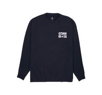 Converse CONS One Star Crew Sweatshirt Asia Sizing 'Black' 10026900-A03