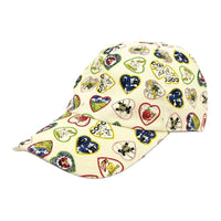 CHANEL 1990 2000's Valentine Logo print Baseball Cap