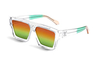 LOUIS VUITTON Acetate Rectangular Sunglasses Unisex Transparent