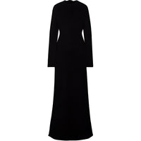 SAINT LAURENT Long Sleeved Dress Women's Black