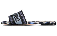 DIOR Dway Odor-Resistant Slide Slippers Women's Blue Black