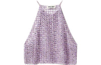 MIU MIU Tank Tops Women's Purple