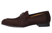 HERMES Paris Loafers Men's Brown