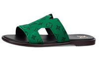 LOUIS VUITTON Slippers Men's Green