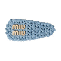 MIU MIU Hair Clips Women's Blue