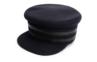 HERMES Berets Women's Dark Blue