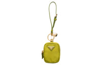 PRADA Re Edition Fabric Clutch Mini Women's Fern Green