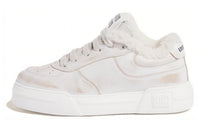 MIU MIU Low Top Skateboard Shoes Women's White
