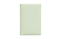 HERMES Calvi Cow Leather Card Holder Women's 0S Vert Fizz Bubble Green
