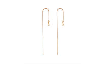 SAINT LAURENT Metal Earrings Women's Gold