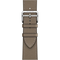 HERMES Watch Bands Compatible With All Devices 165 200mm Cowhide Leather Material