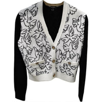 CHANEL Cashmere Sweater Women's White