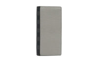 LOUIS VUITTON Brazza Cowhide Patchwork Canvas Wallet Men's Black/Blue/Gray