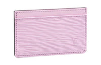 LOUIS VUITTON Epi Leather Card Holder Women's Pink
