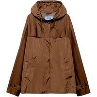 PRADA SS24 Jackets Coats Women's Tobacco