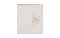 PRADA Leather Wallet Men's White