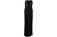 SAINT LAURENT Sequin embellished Evening Gown