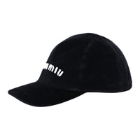 MIU MIU Velvet Baseball Caps Unisex