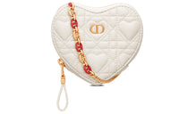 DIOR Caro Cow Leather Handheld Shoulder Bag, Crossbody Bag Women's White