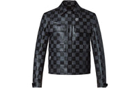 LOUIS VUITTON Damier Leather Jacket