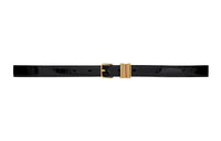 SAINT LAURENT Pin Buckle Style Leather Belts Women's 2cm