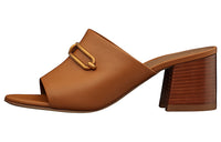 HERMES Camilla Slip-Resistant Slide Slippers Women's Brown