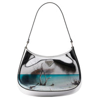 PRADA Cleo Calfskin Shoulder Bag Regular Women's Silver