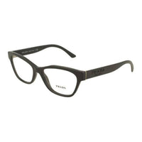 PRADA Plastic Rectangular Eyeglass Frames Women's Black
