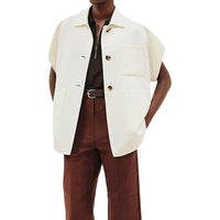 HERMES Jackets Coats Women's White