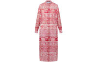 LOUIS VUITTON 1ABQ7L Monogram Tile Long Shirt Dress