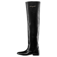 DIOR D Town Over the knee Boots 6cm Women's Black