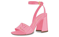 LOUIS VUITTON Shake Strap Sandals 9.5cm Women's Pink