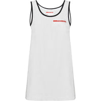 PRADA FW24 Slip Dresses Women's White
