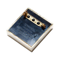 CHANEL Gold-Plated Brooches Women's Blue