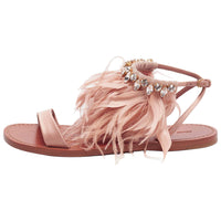 MIU MIU Strap Sandals Women's Pink