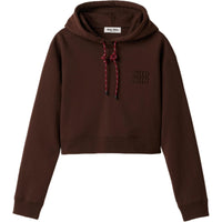 MIU MIU Cotton Fleece Hoodie