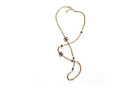 CHANEL Necklaces Women's Gold