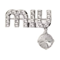 MIU MIU Metal Brooches Women's Multicolor