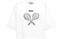 MIU MIU FW22 Crop Top Women's White