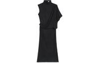 CELINE Short-Sleeved Dresses Women's Black